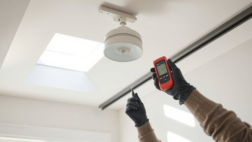 assess wiring lighting plans