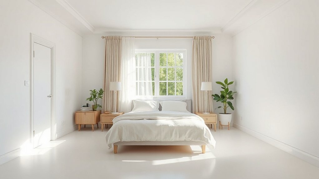 bright airy reflective surfaces