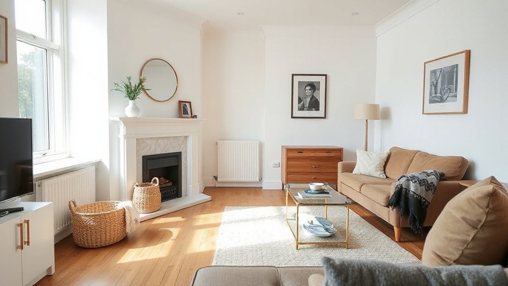 budget friendly declutter and staging