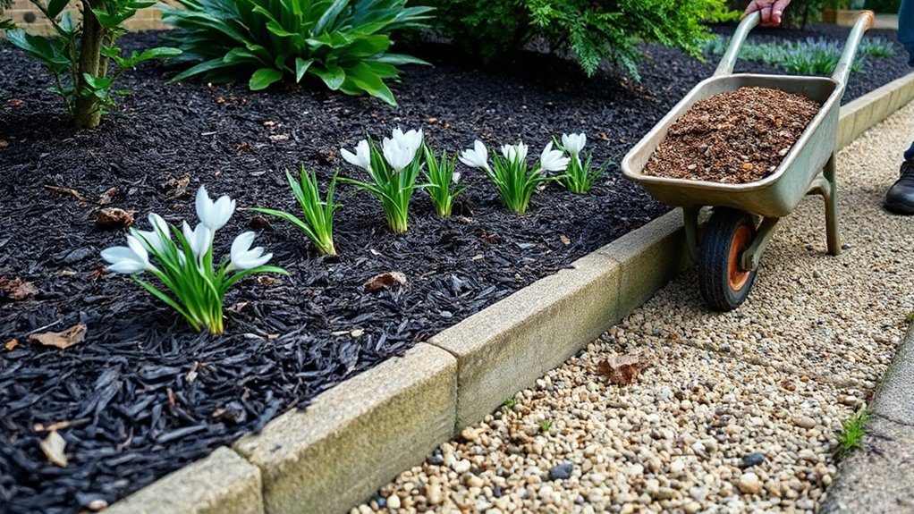 edge mulch weed control