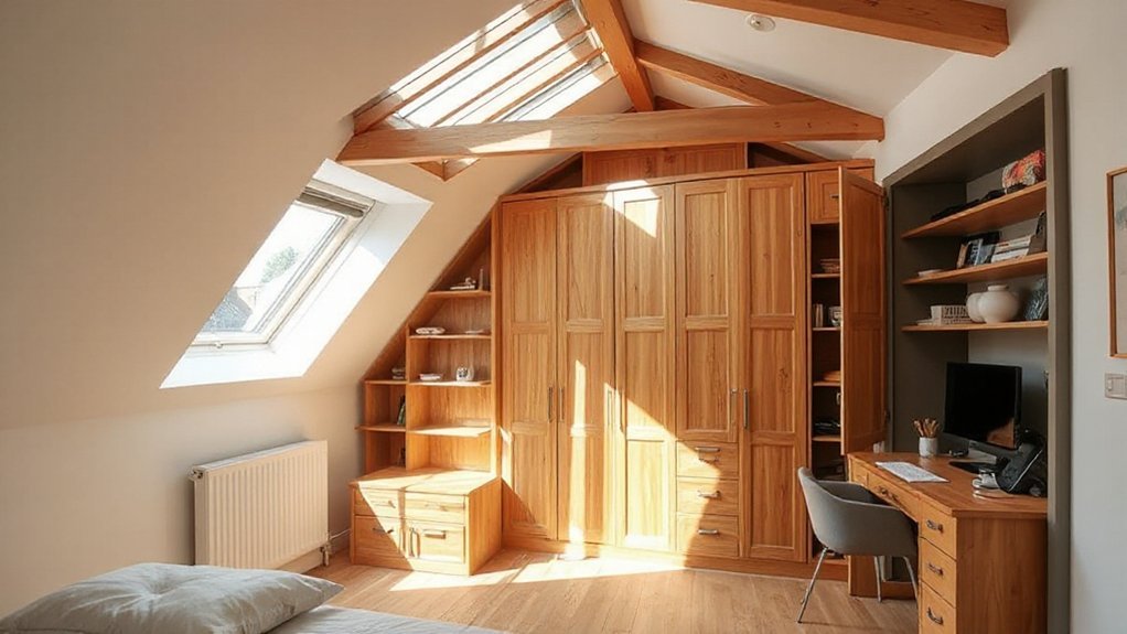 efficient accessible loft storage