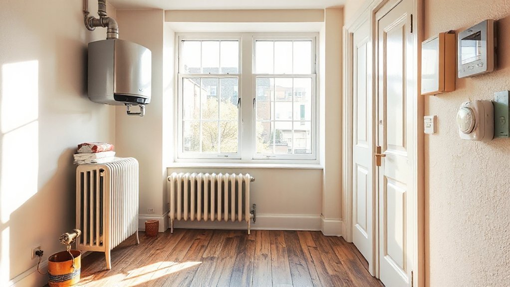efficient heating for old flats