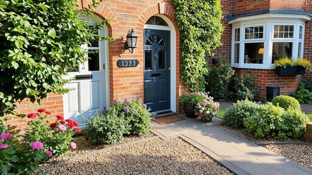 enhancing suburban home curb appeal