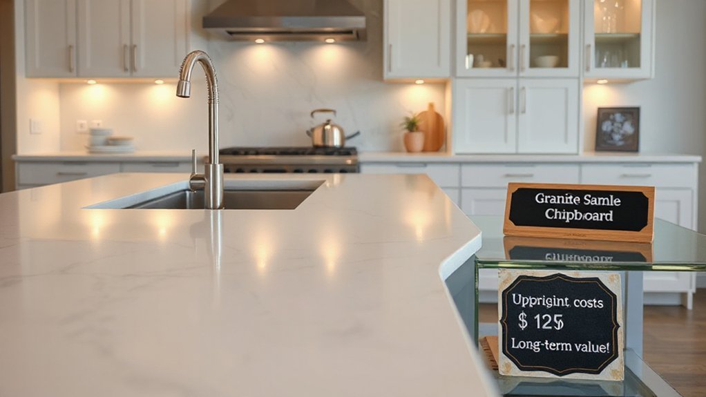 evaluate long term countertop costs