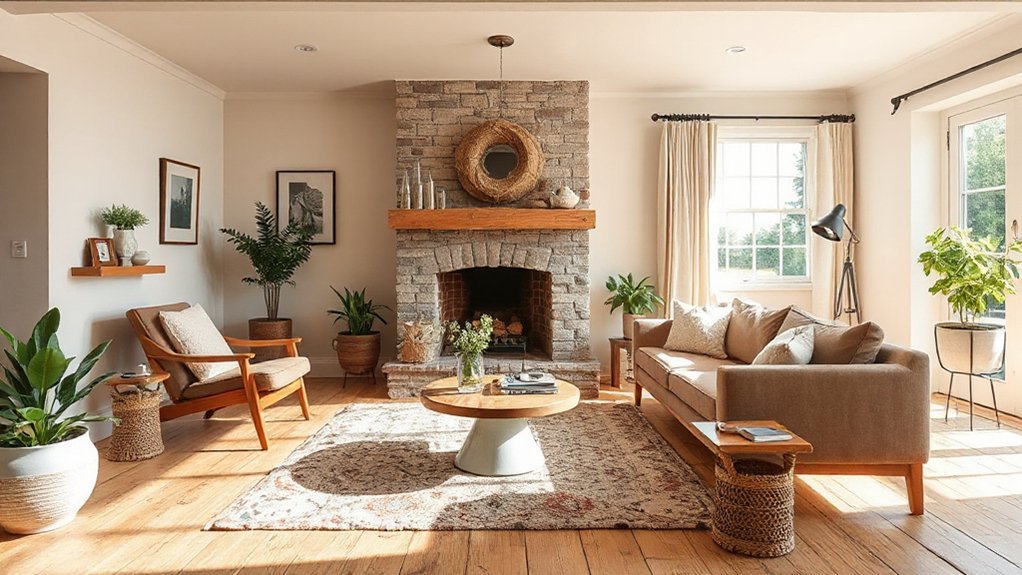 Best Interior Trends for UK Homes This Year include flexible natural layered interiors