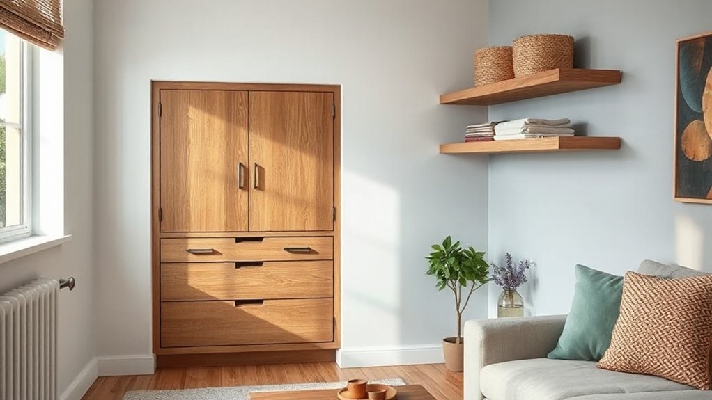 hidden multi purpose storage solutions