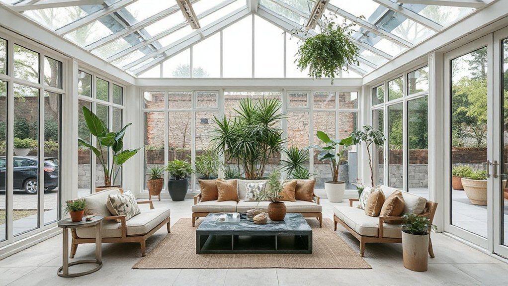 maximize daylight with greenery