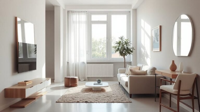 maximize space with decor