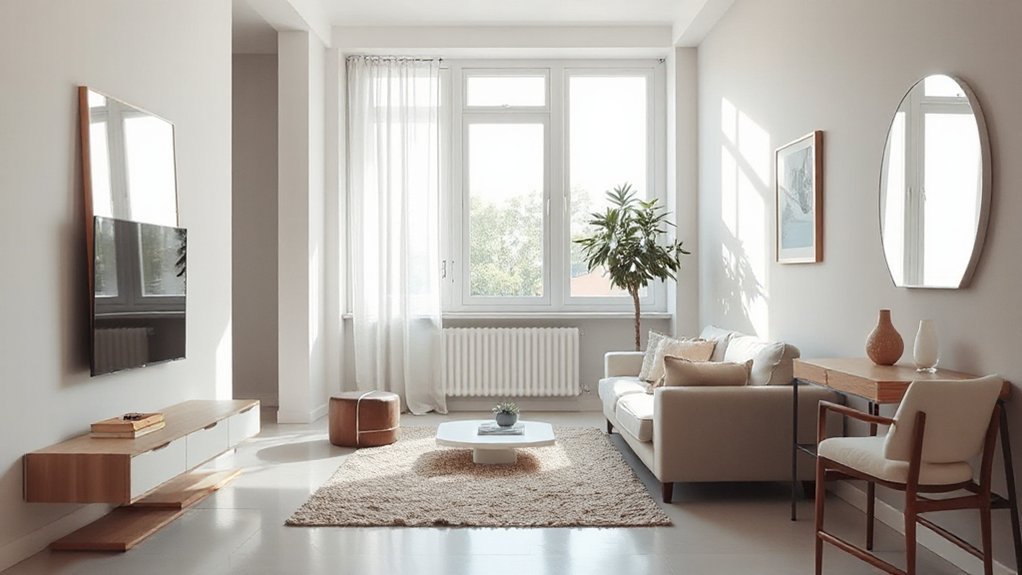 maximize space with decor