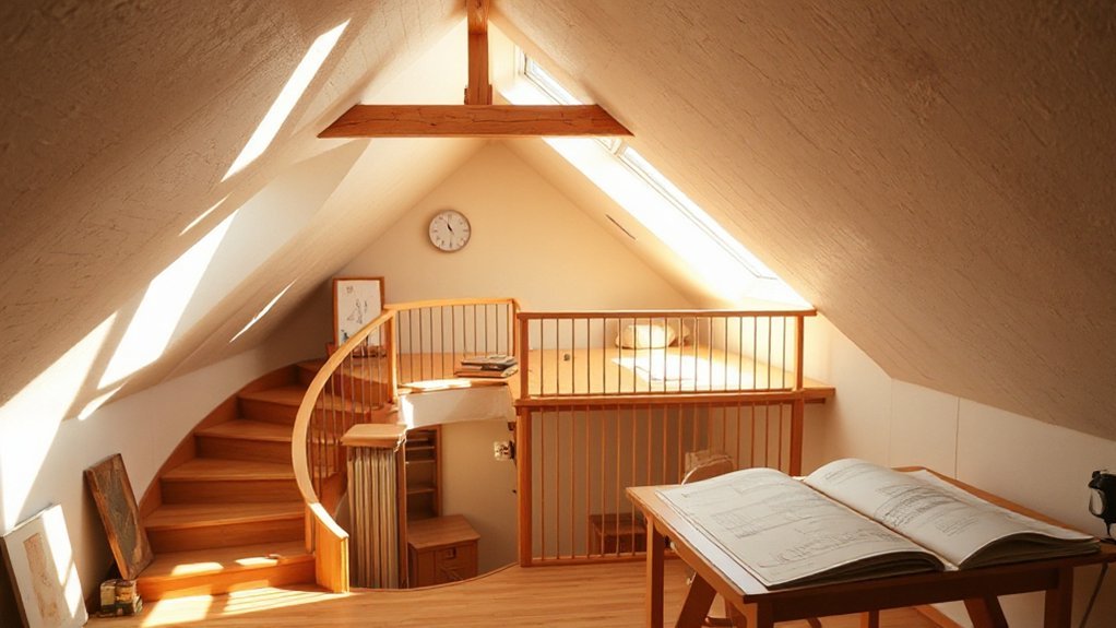 maximizing space in low ceilings