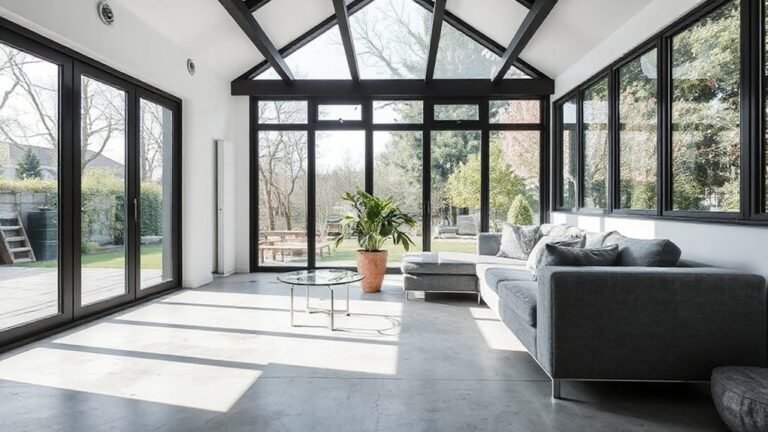 modern minimal conservatory design