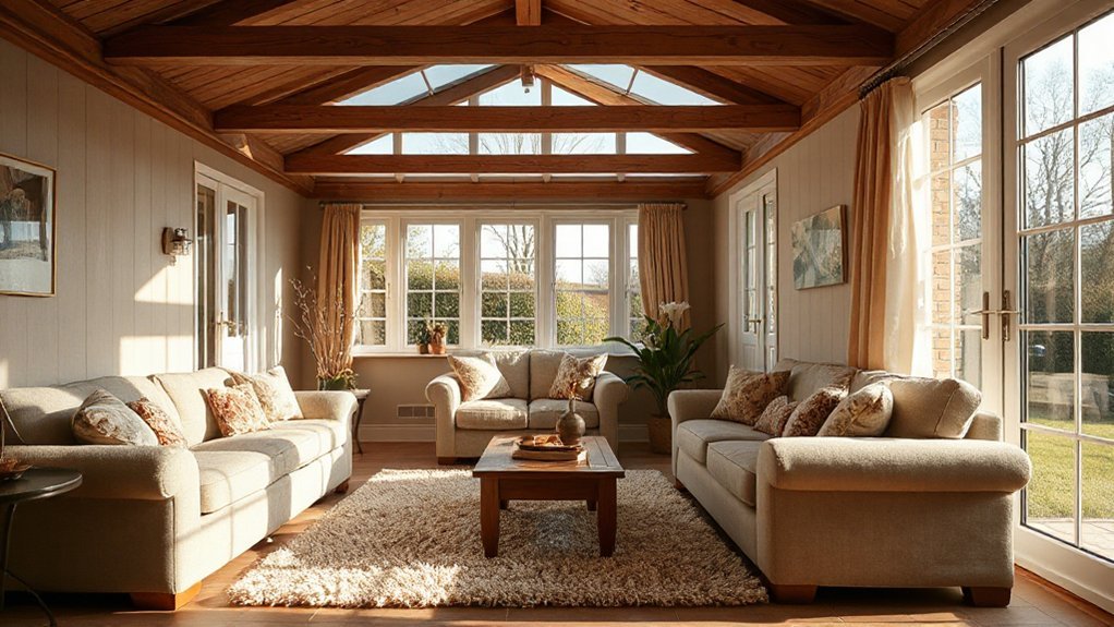 optimize conservatory heat retention