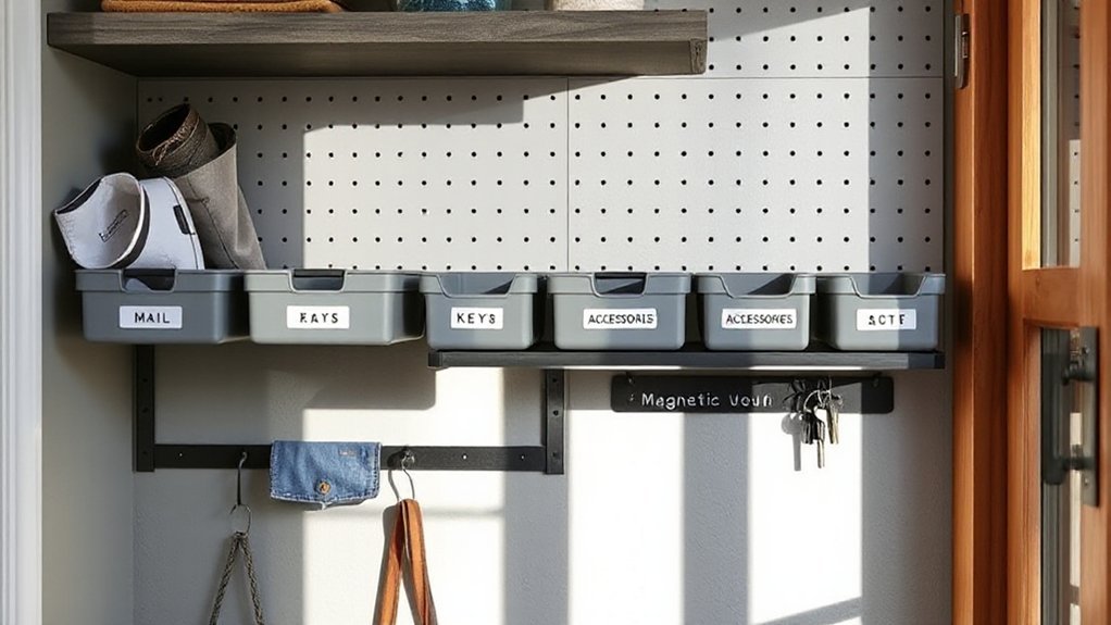 organized labels enhance efficiency