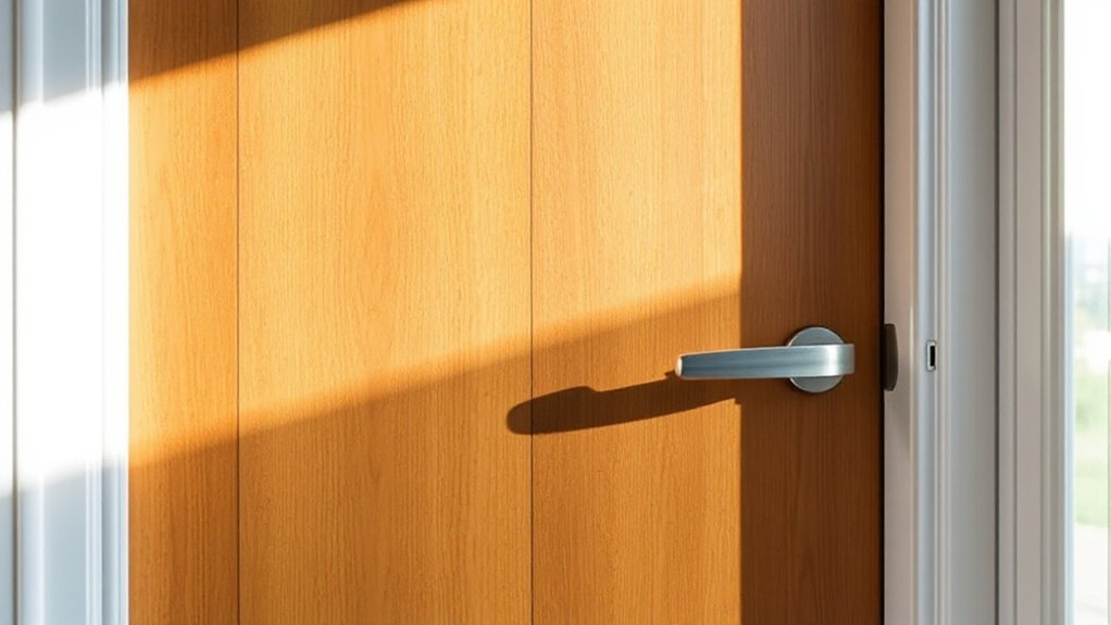 regular door maintenance routine