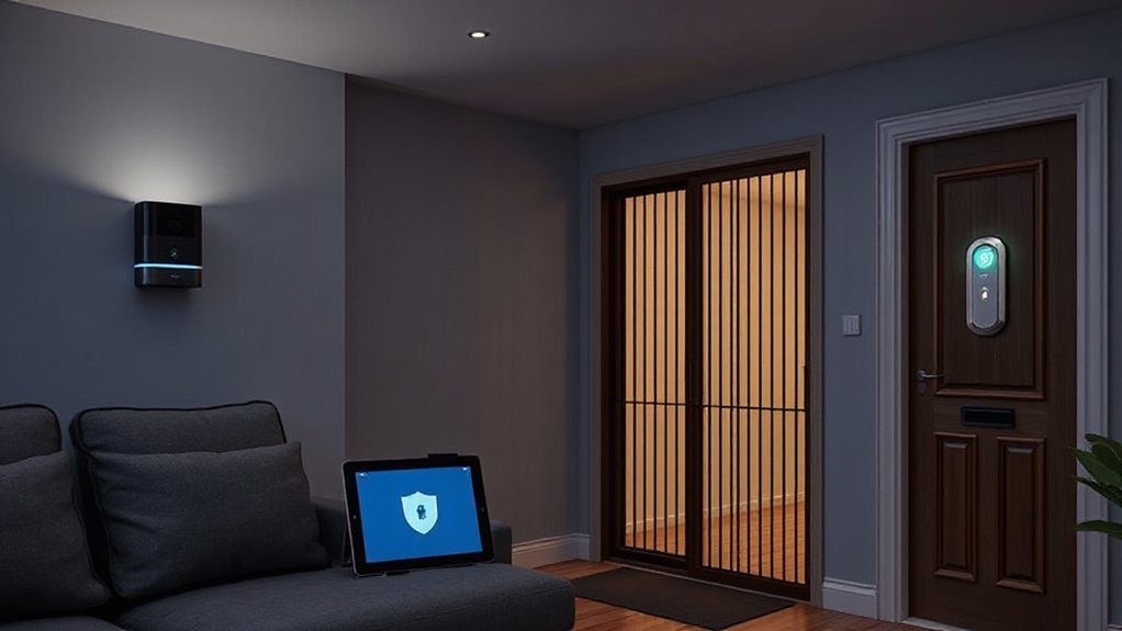 secure home monitoring system