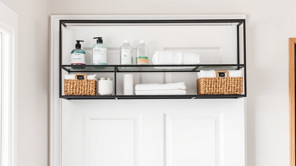 stylish space saving door organizers