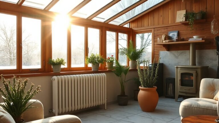 warm conservatory winter solutions