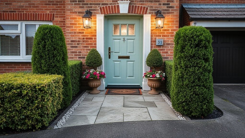 welcoming practical stylish entrance