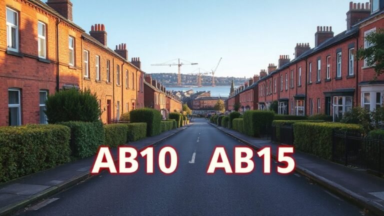 aberdeen postcode comparison
