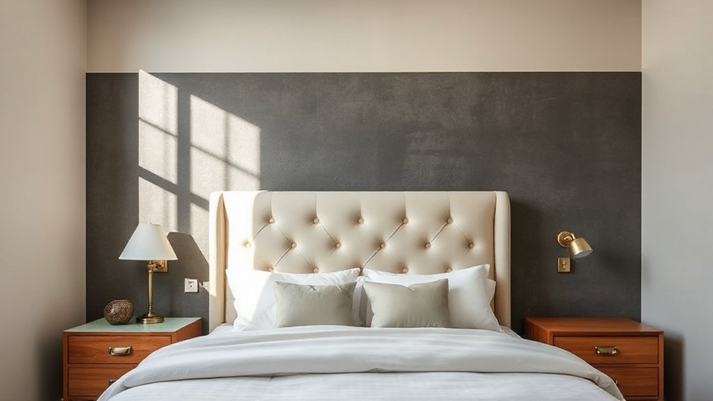 balanced harmonious accent wall