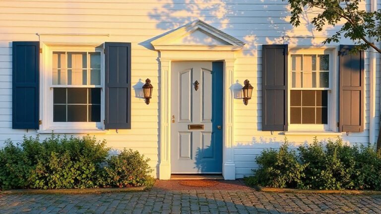 blue and white period schemes