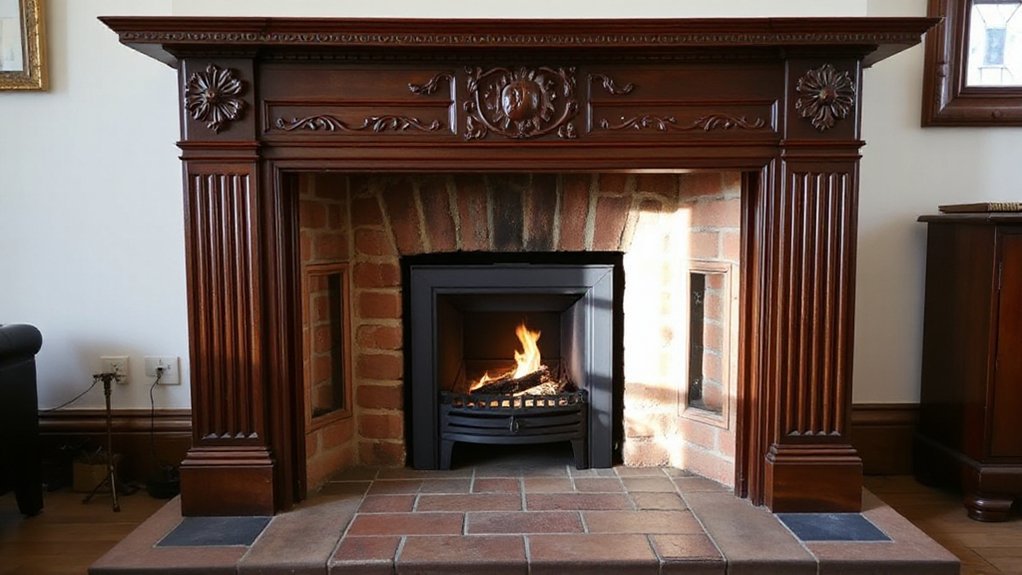 careful accurate fireplace installation