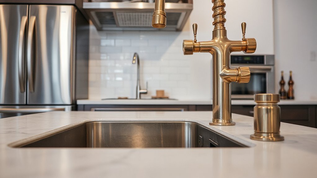 combining metal finishes