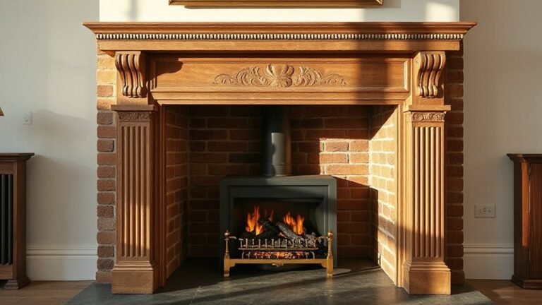contemporary inserts for vintage fireplaces