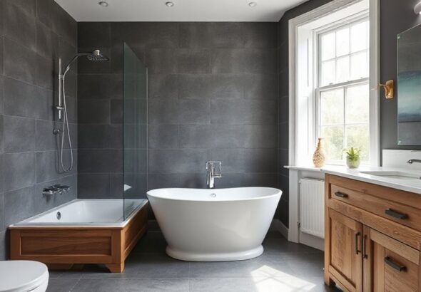 contemporary uk bathroom upgrades