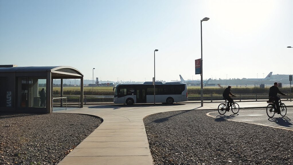 convenient reliable airport proximity