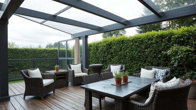 designing weatherproof outdoor areas