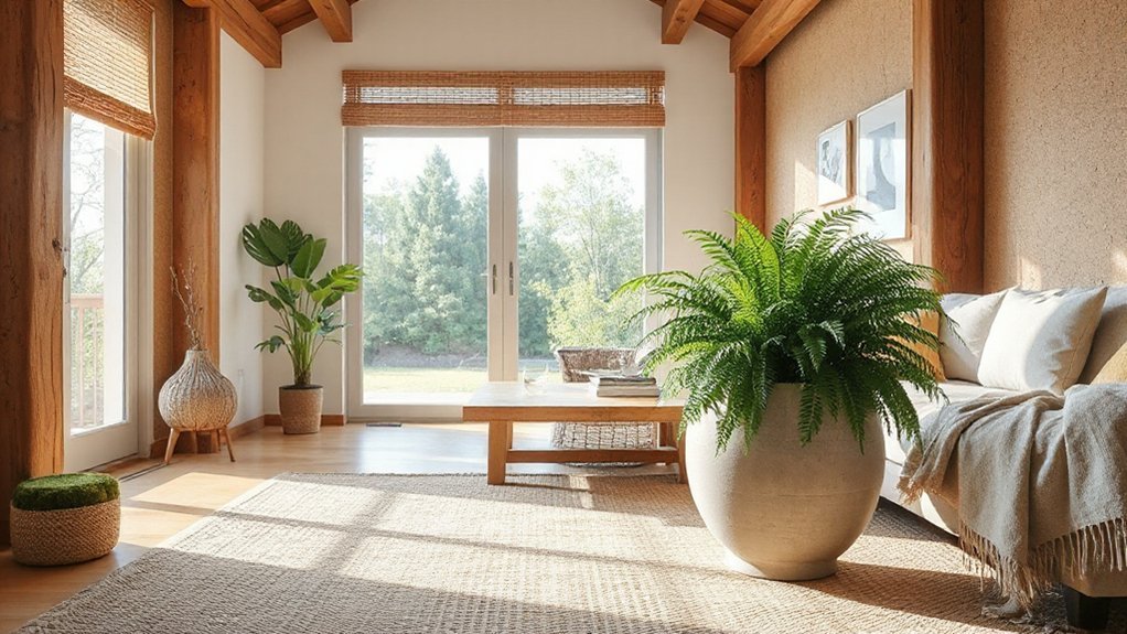 embrace natural textured materials