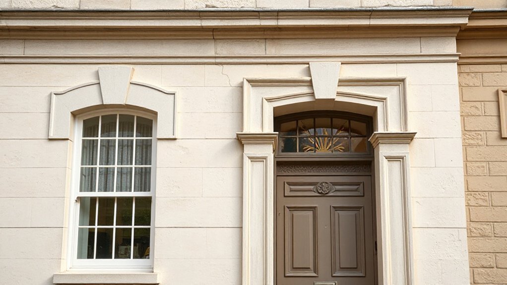 faux architectural features preservation