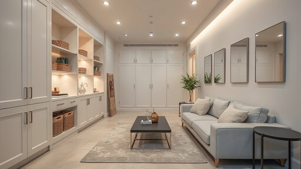 hidden organized storage solutions