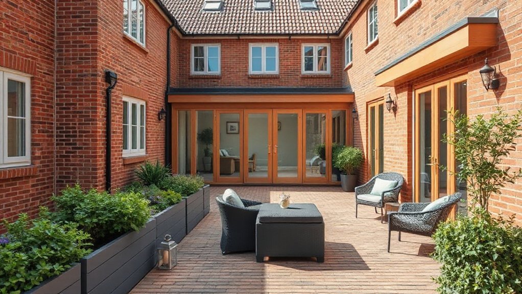 integrated subtle garden extensions