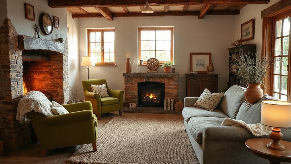 layered textures and lighting