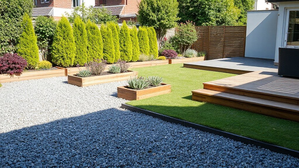 low maintenance family garden plan