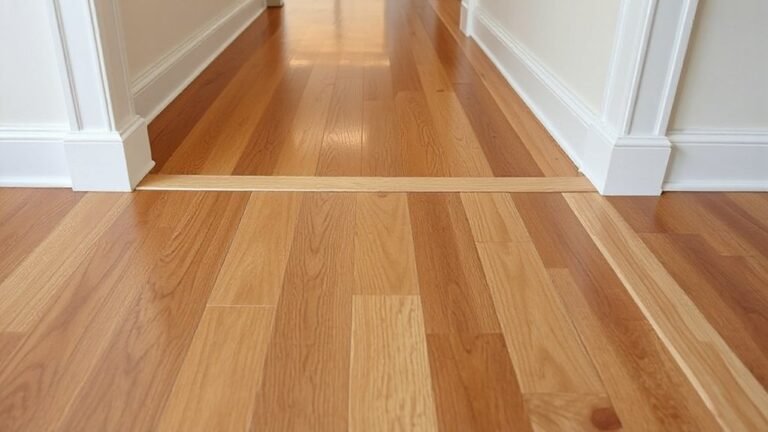 matching floor transitions smoothly
