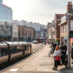 neighbourhoods near transport hubs