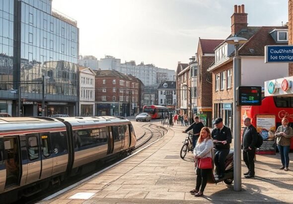 neighbourhoods near transport hubs