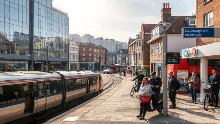 neighbourhoods near transport hubs