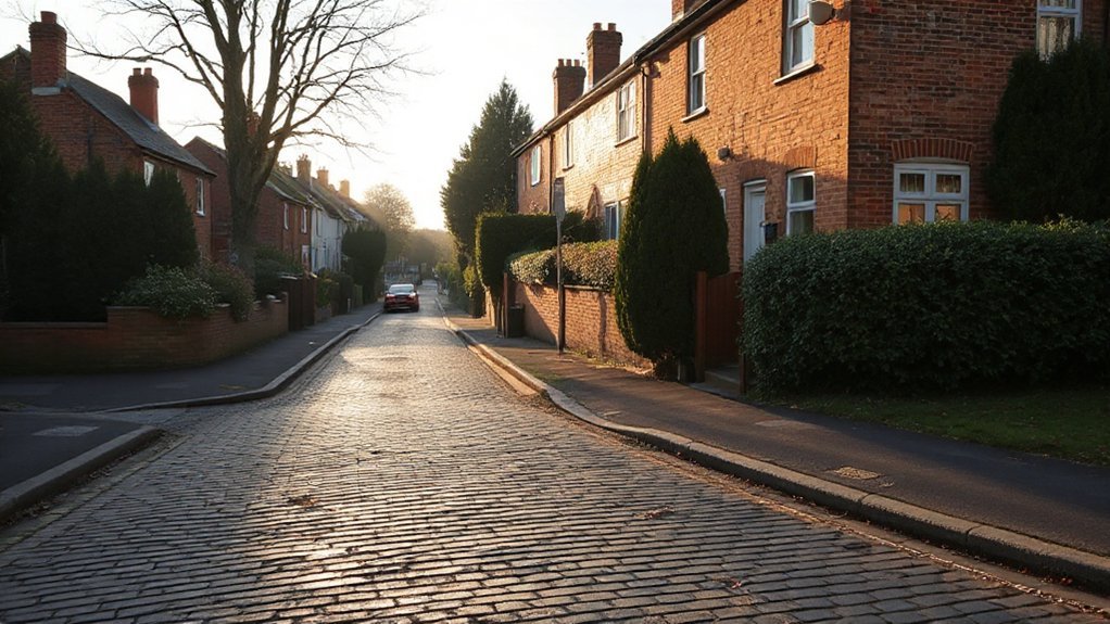 quiet private peaceful neighborhoods