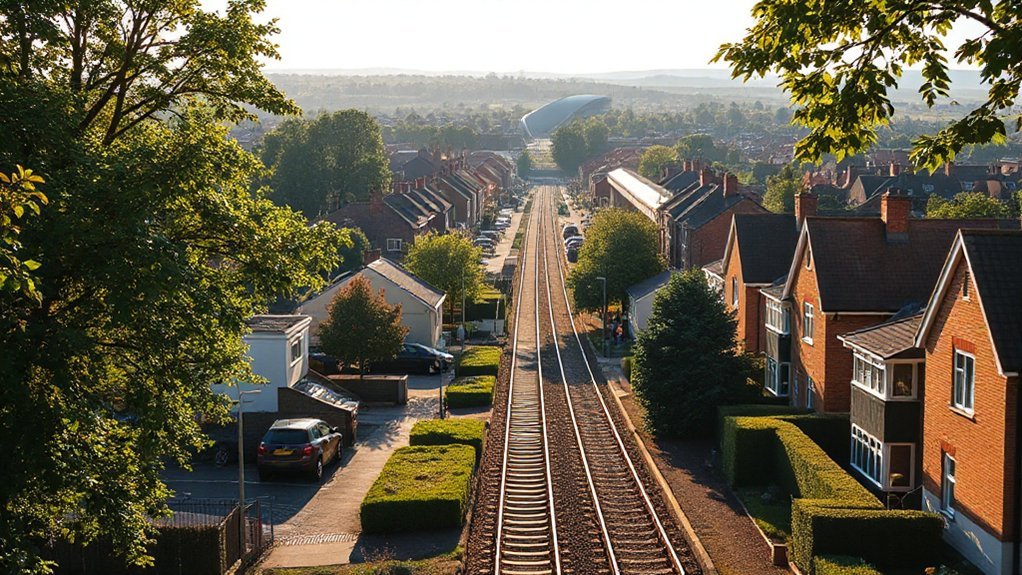 reliable suburban rail access