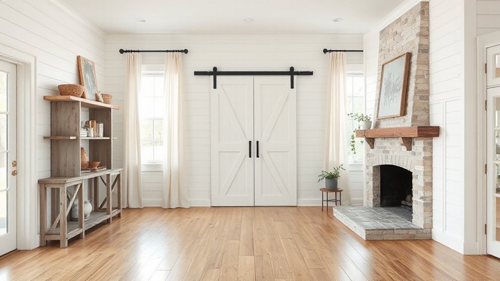 rustic charm with simplicity