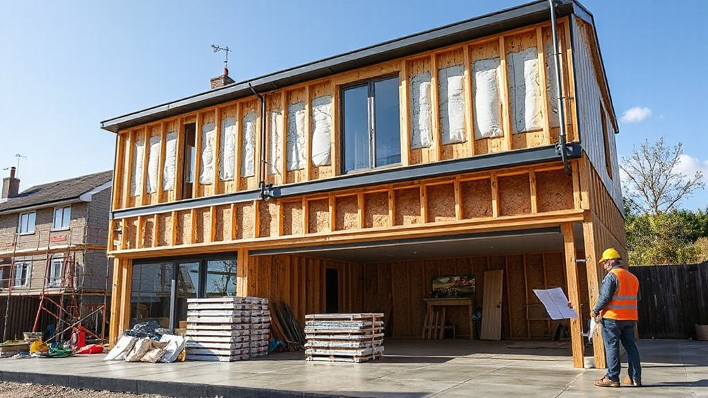 double storey extension  select reputable transparent contractors