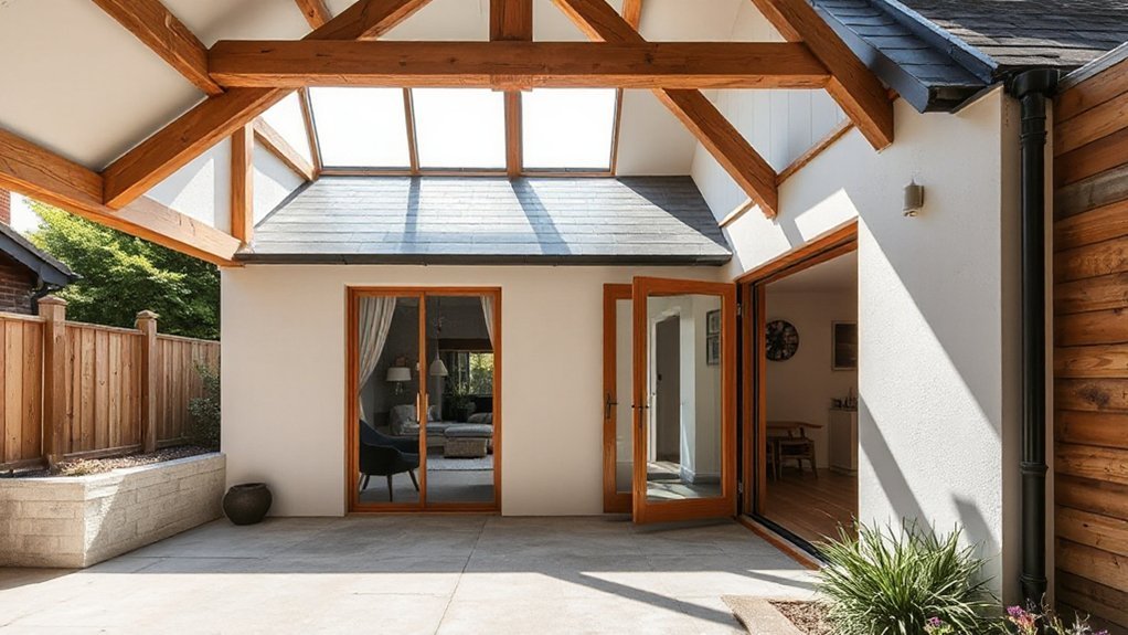 sustainable durable construction practices for single storey extension