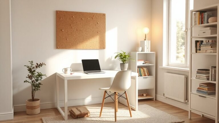 teen focused peaceful study area
