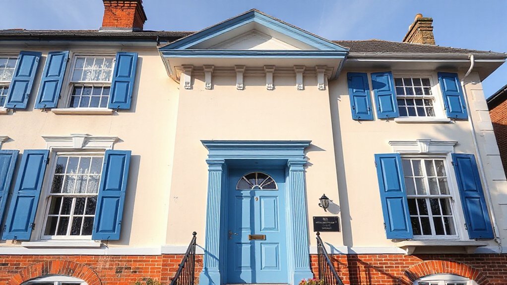 timeless blue and white