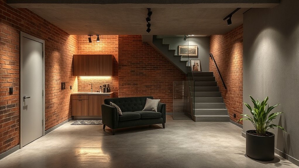 transforming basement into living space