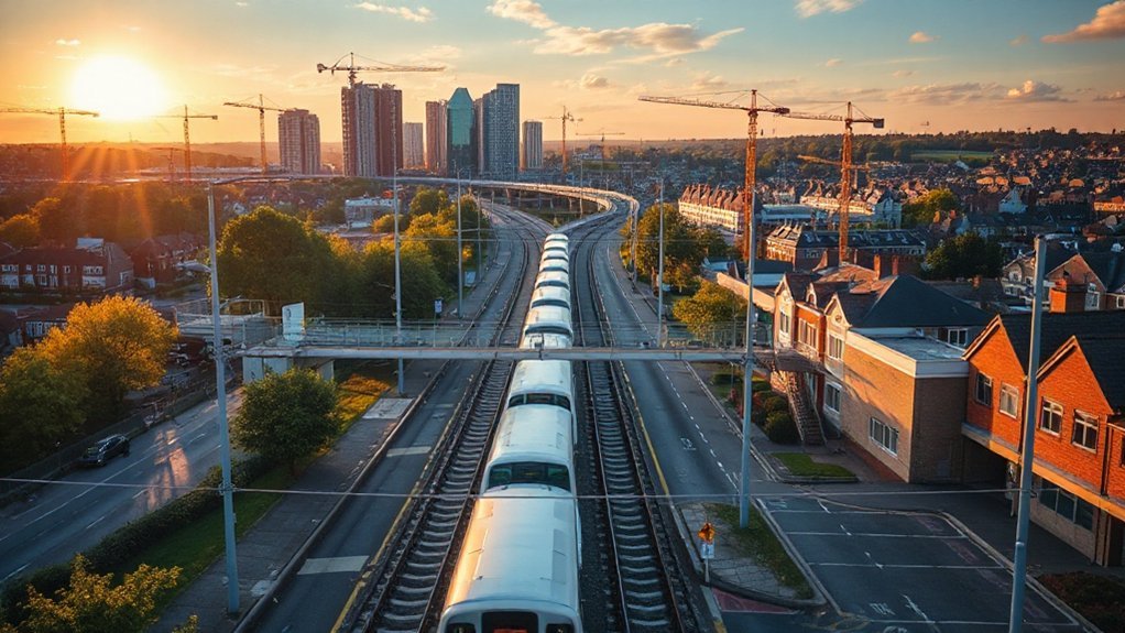 transport boosts property demand